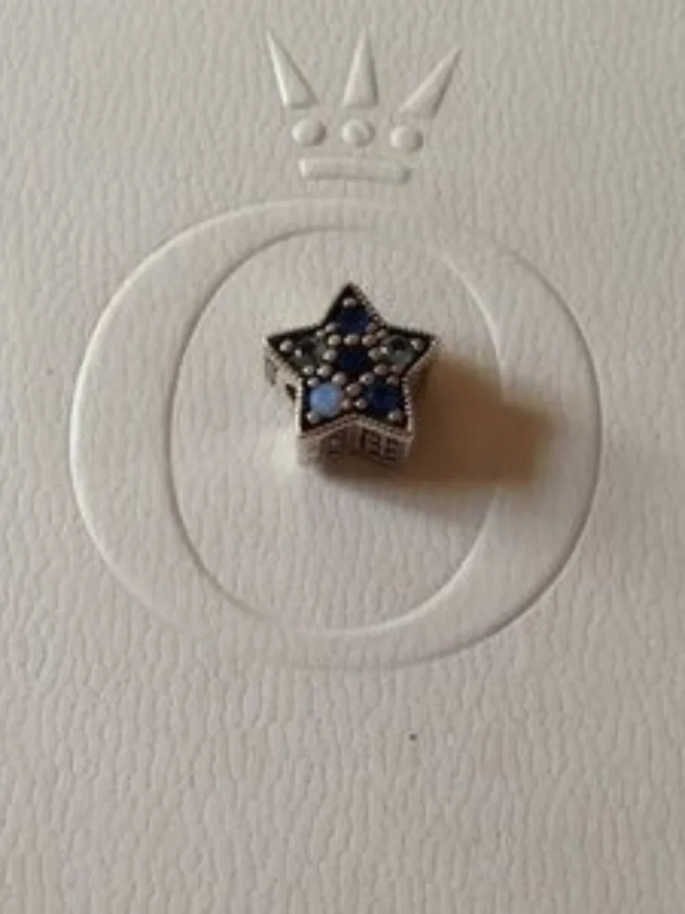Pandora Bright Blue Star Charm